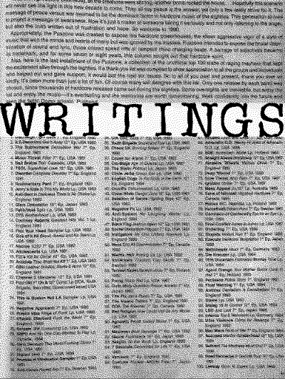Writings